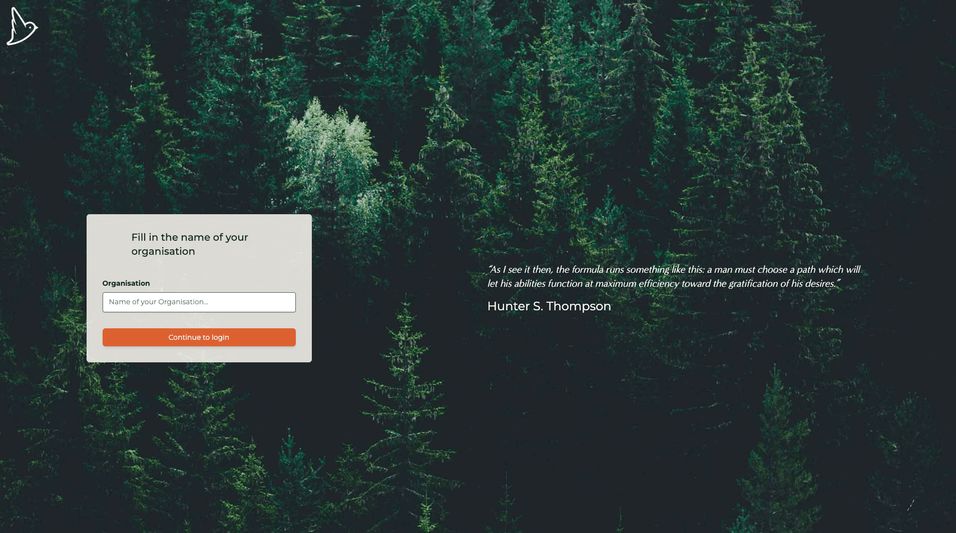 Canary Landing Page