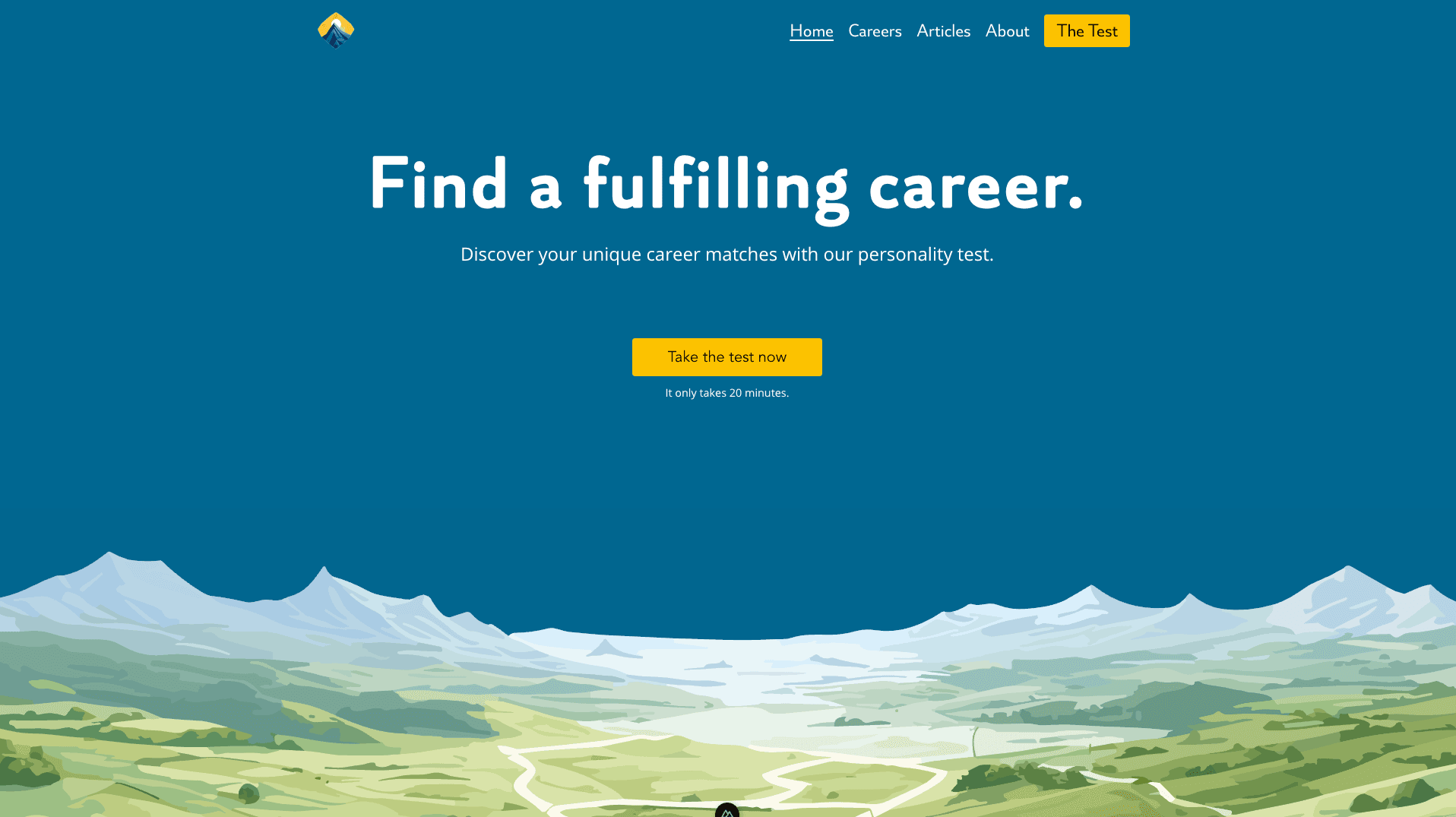 Career Basecamp Landing Page